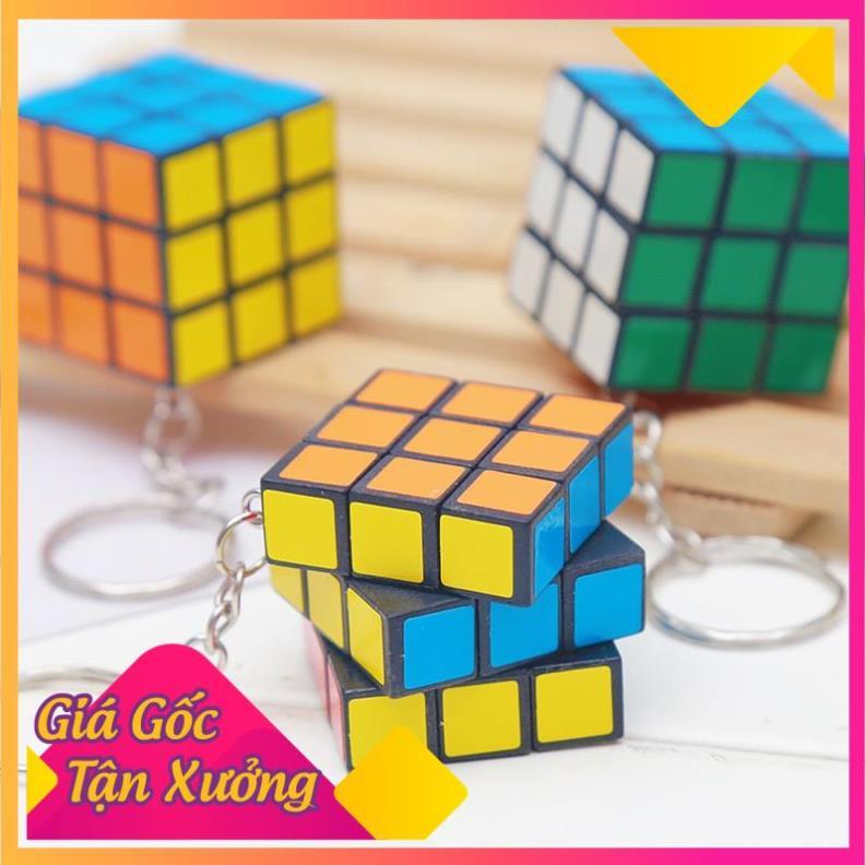 Móc Khóa Hình Rubik 3cmx3cm Đẹp Lạ FREESHIP TP'S