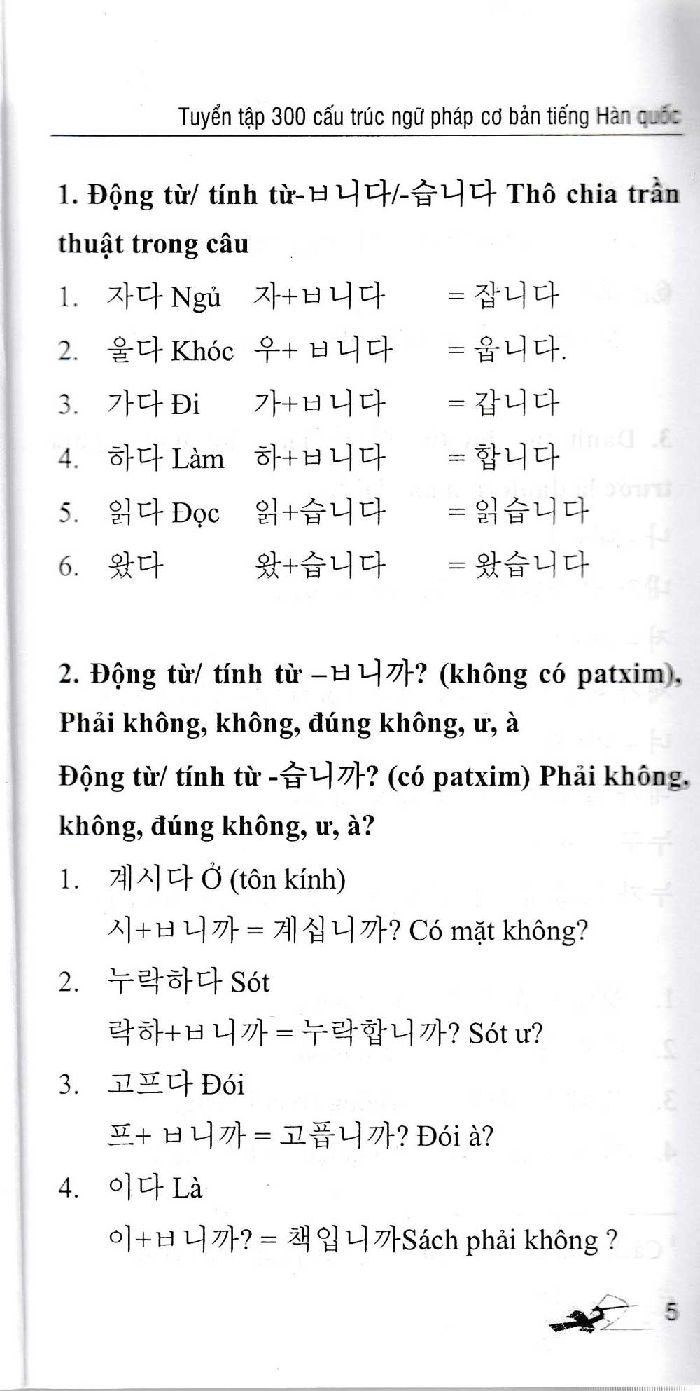 300 Cấu Trúc Ngữ Pháp Cơ Bản Tiếng Hàn - VL