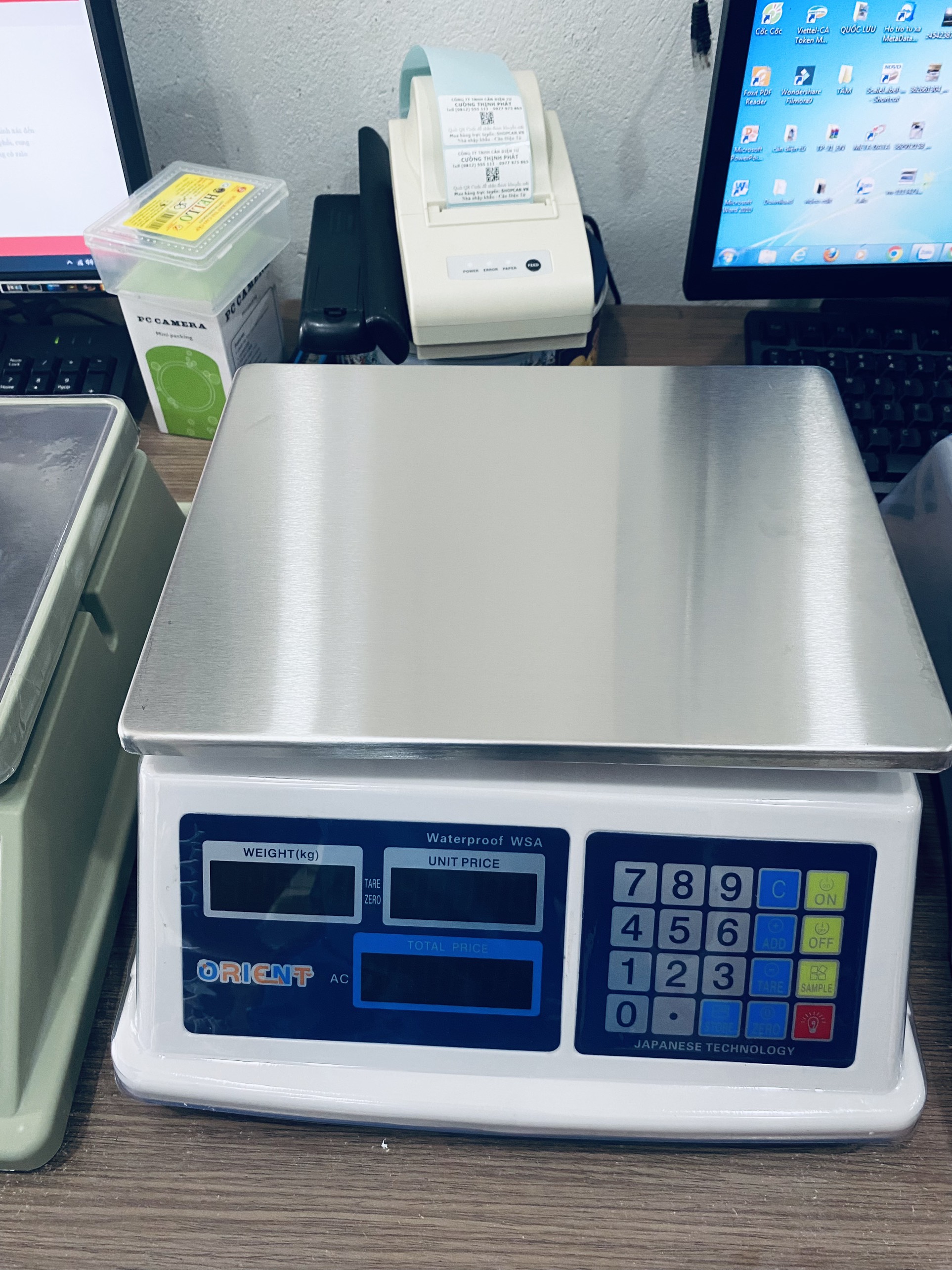 Cân Tính Tiền Chống Nước ACS 30KG
