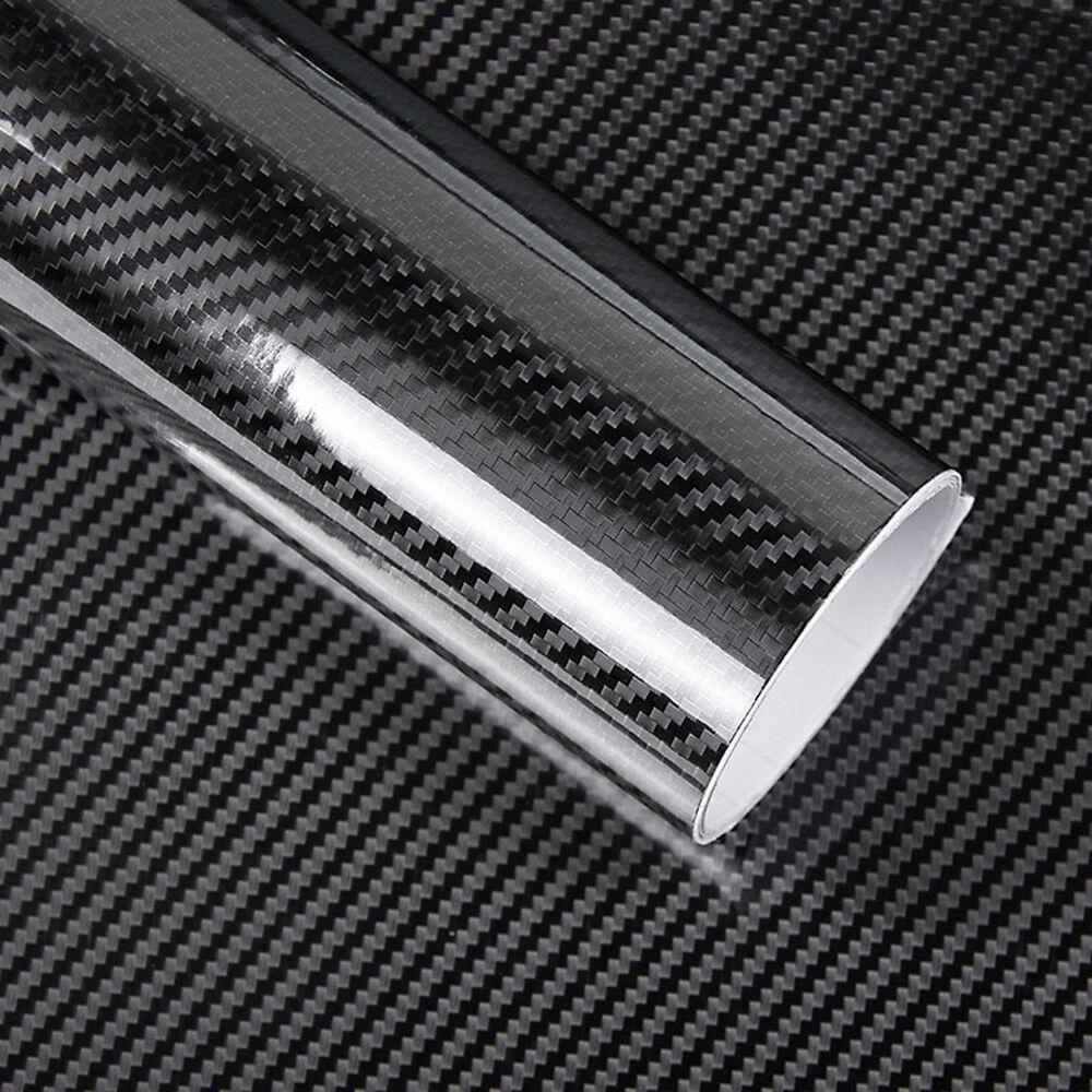 Decal carbon xám đen dán xe điện thoại laptop loại đẹp - Đen