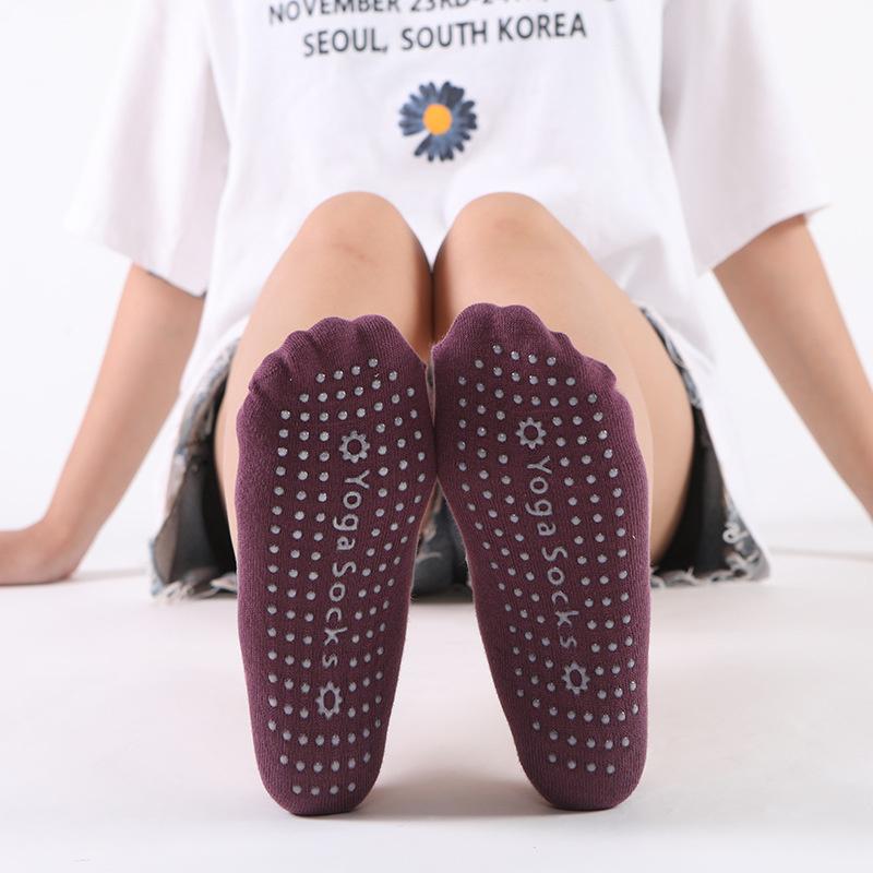 Vớ Yoga - Phụ kiện kẹp ngón chân chống trượt Vớ chống trượt cho Pilates, Ballet, Barre, Dance, Tập luyện chân trần tại bệnh viện Color: Skin Color Size: EUR 35-40 US 4.5-8.5