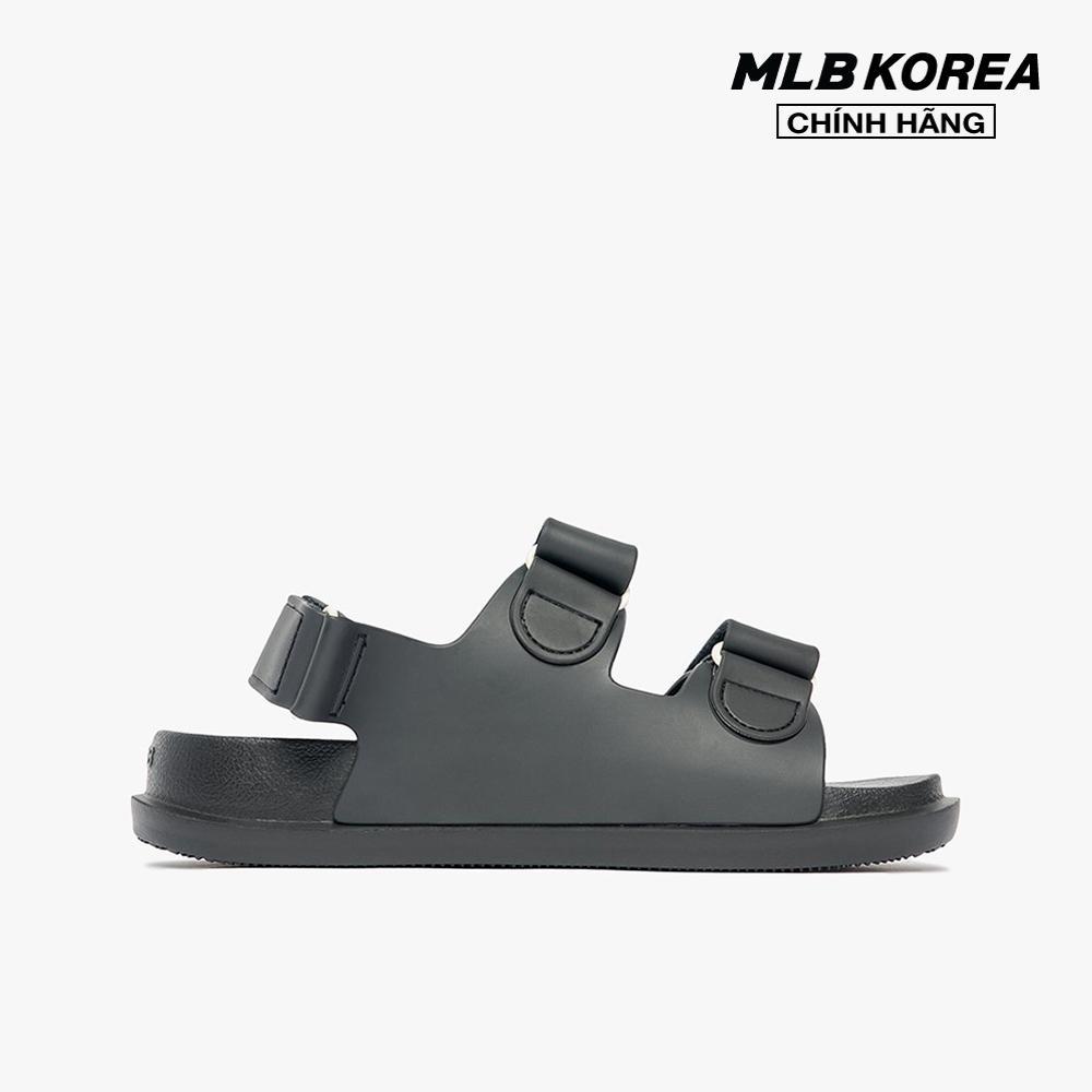 MLB - Giày sandals unisex đế thấp quai ngang Chunky 3ASDCBS33-50BKS