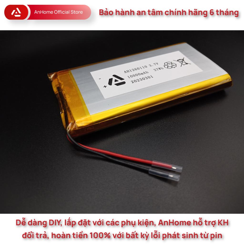 Pin Li-po Lithium AnHome BC10K cell 3.7V dung lượng 10.000mAh