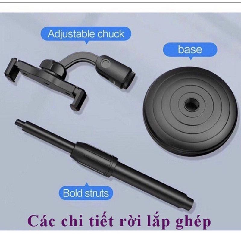 Giá Đỡ Điện Thoại livestream xem video Ổn Định Xoay 360 Độ dùng để Quay Phim Ghi Hình Đa Dụng