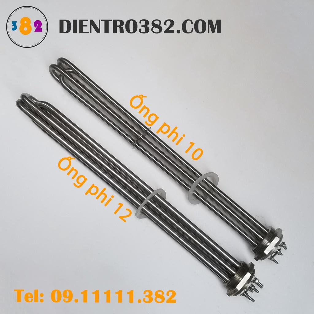 Điện trở nhiệt phi 59 công suất 15kw cho nồi hơi, đun dầu, đun nước