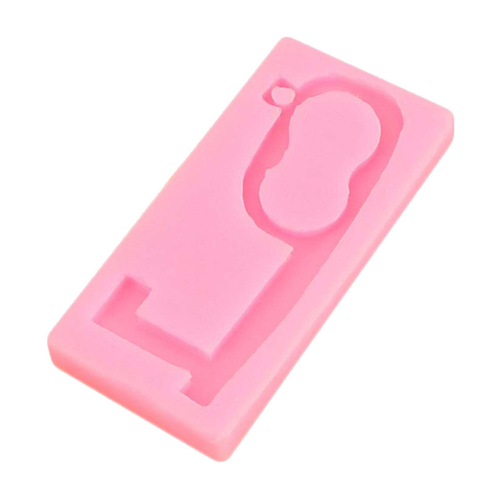 No Touch Door Opener Mold Non-contact Keychain Press Elevator Door Opener Silicone Mold Hand-Free Key Tool Crafts Supplies