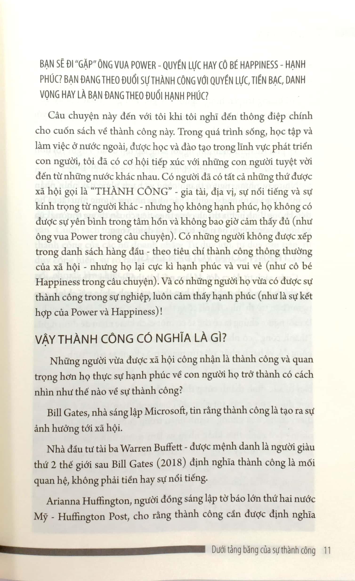 Dưới Tảng Băng Của Sự Thành Công
