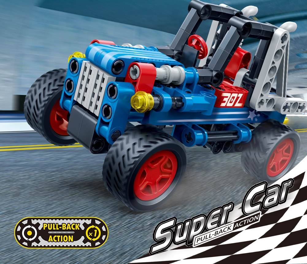 Đồ Chơi Lắp Ráp Toys &amp; Joys Chủ Đề Xe Đua (5-12 tuổi)