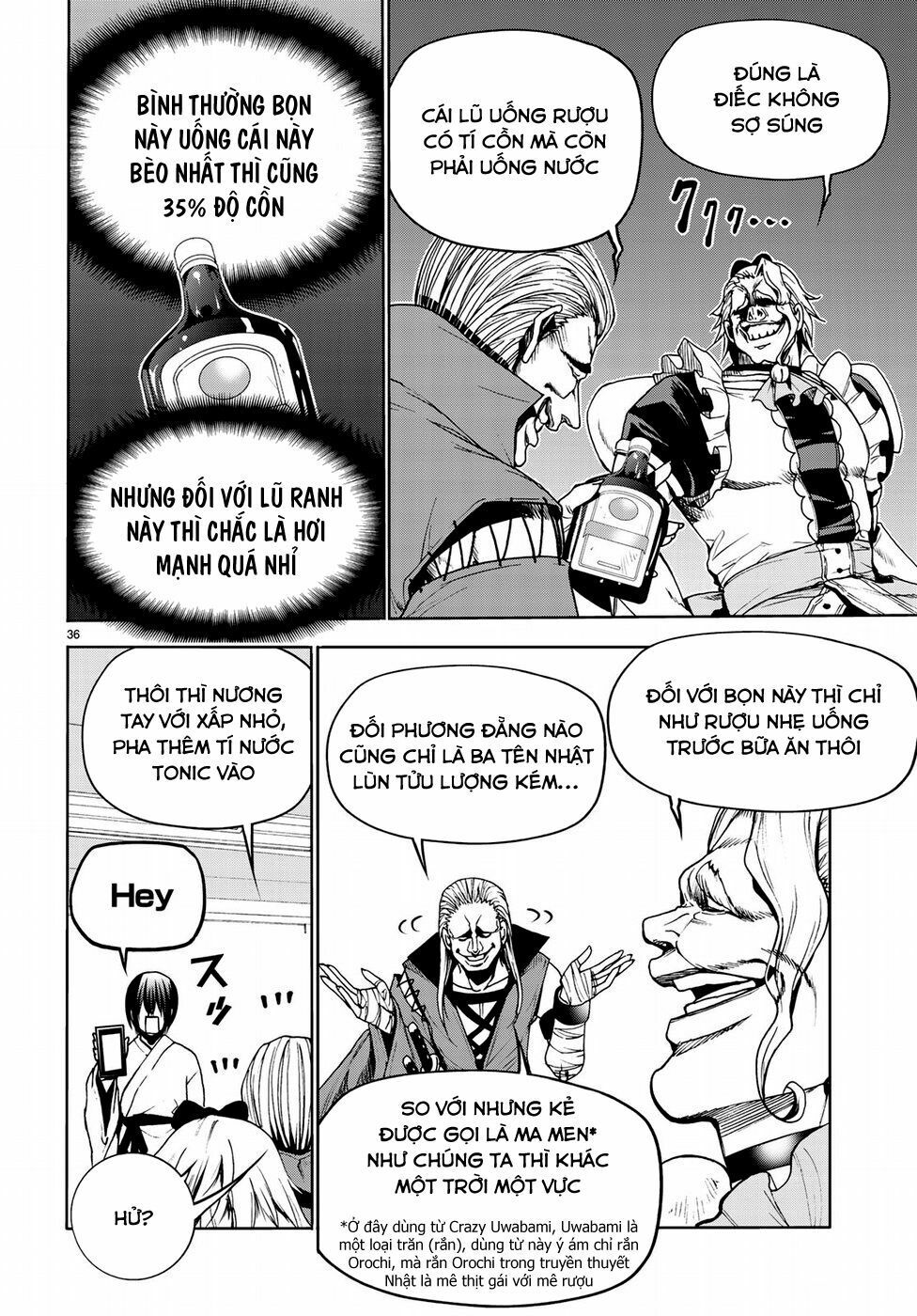 cô gái thích lặn - grand blue chapter 48 35