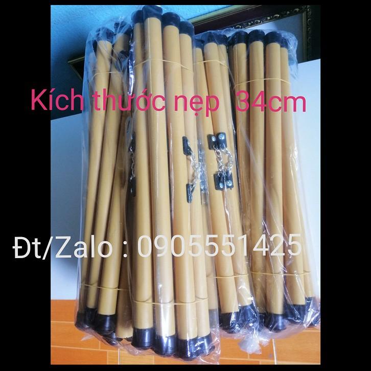 Bộ 5 bó nẹp lịch treo tường, ống trúc treo tranh,ảnh. cỡ 30cm