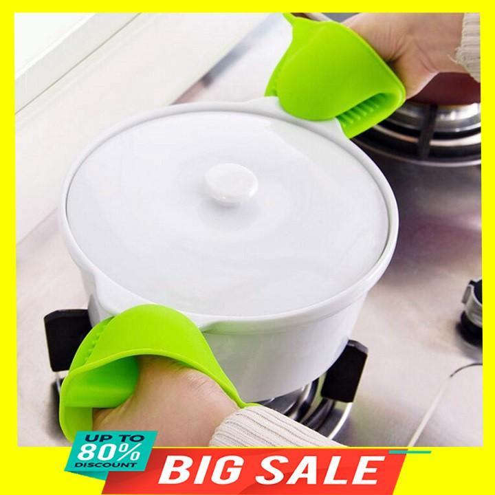 Combo 2 miếng bắc nồi silicon cách nhiệt siêu bền màu sắc đa dạng dễ lau chùi