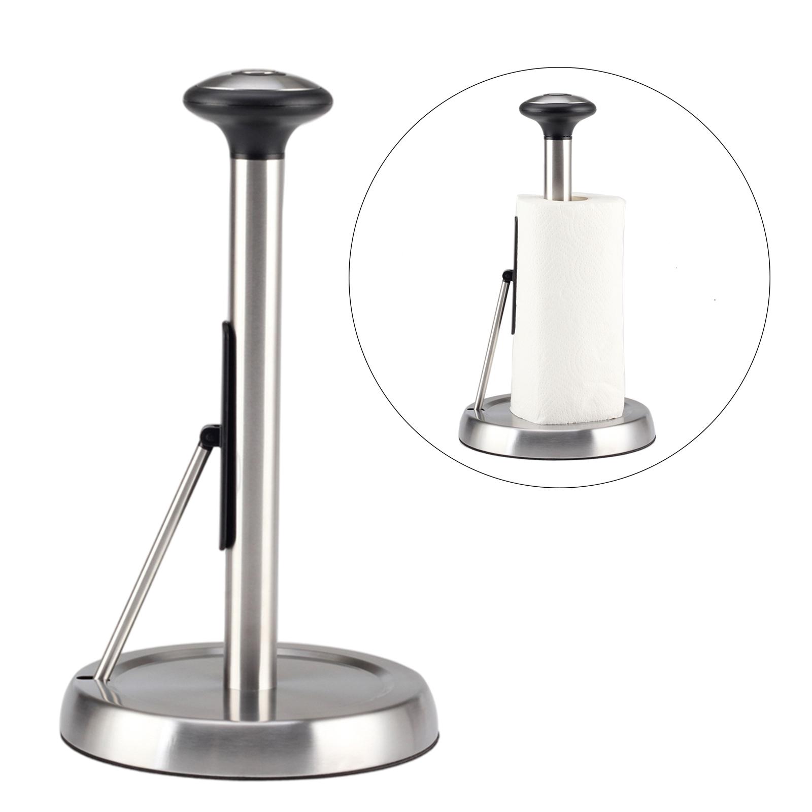 Paper Towel Holder Standing Stainless Steel Adjustable