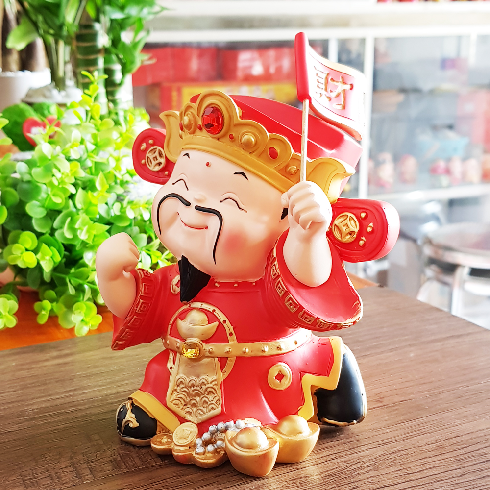 Tượng chibi Thần Tài 14cm - mẫu Thành Công