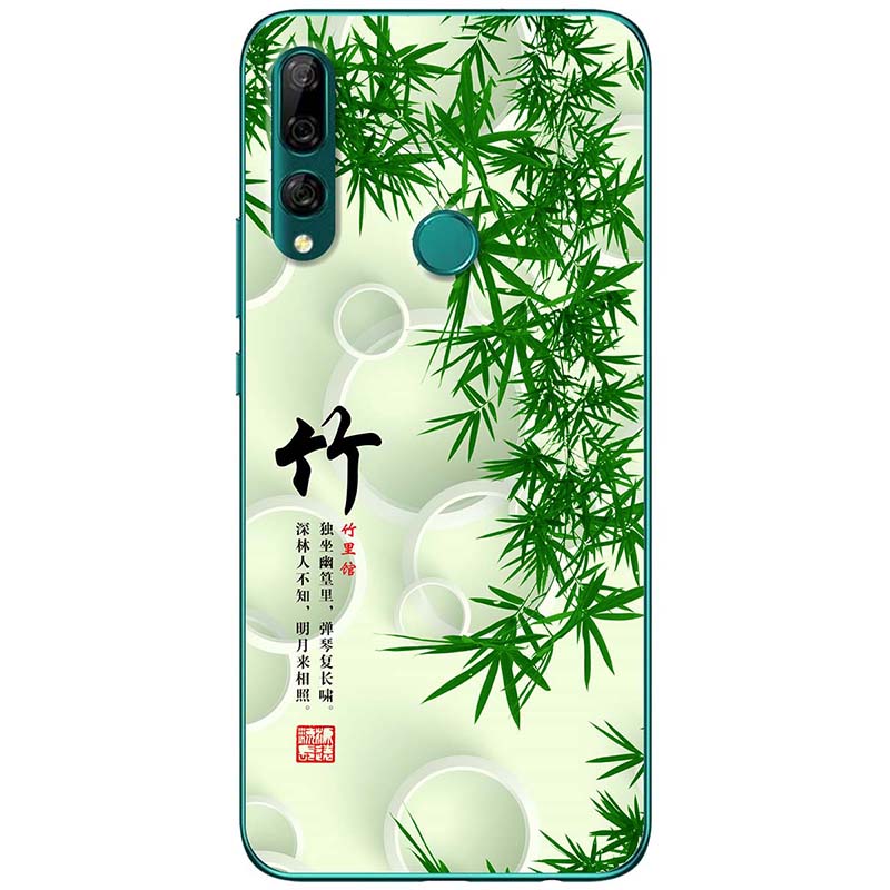Ốp lưng dành cho Huawei Y9 Prime mẫu Cành trúc