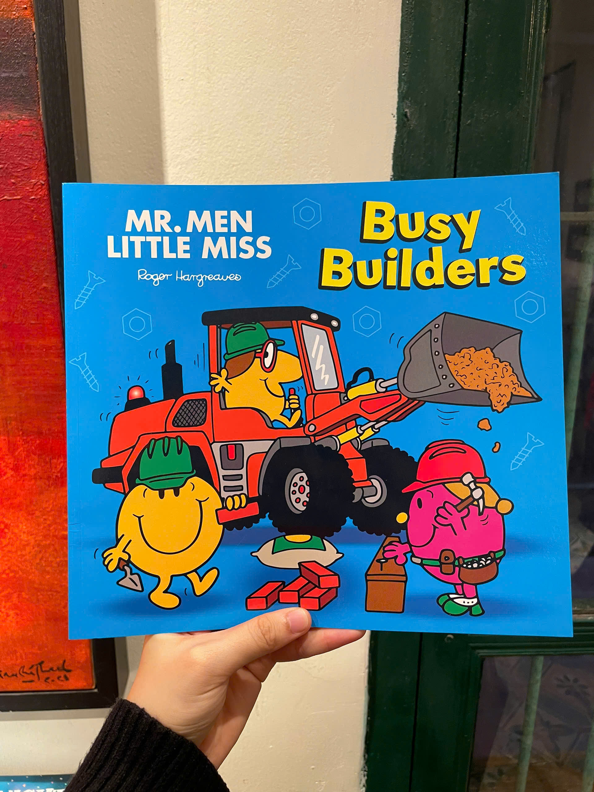 Sách - Mr. Men Little Miss: Busy Builders by Roger Hargreaves