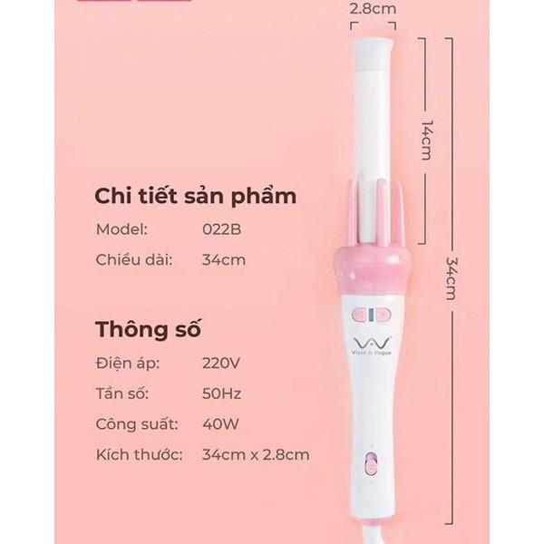 MÁY UỐN TÓC XOẮN VIVID-3HT