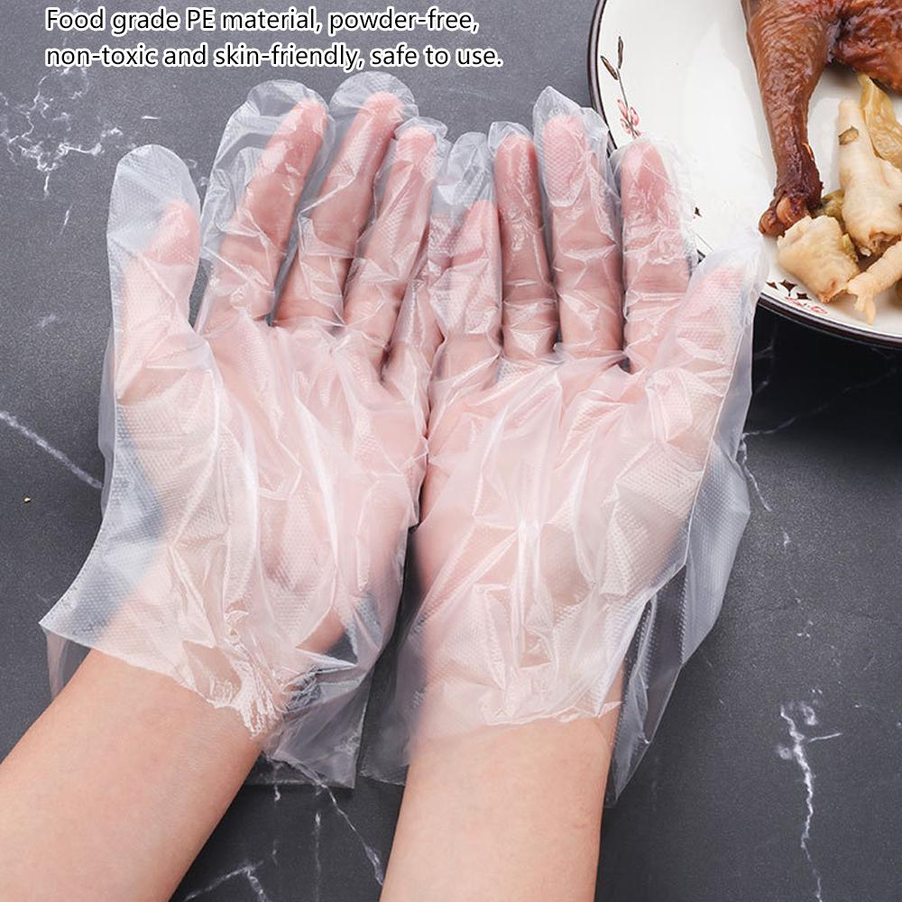 100 cái Găng tay trong suốt dùng một lần