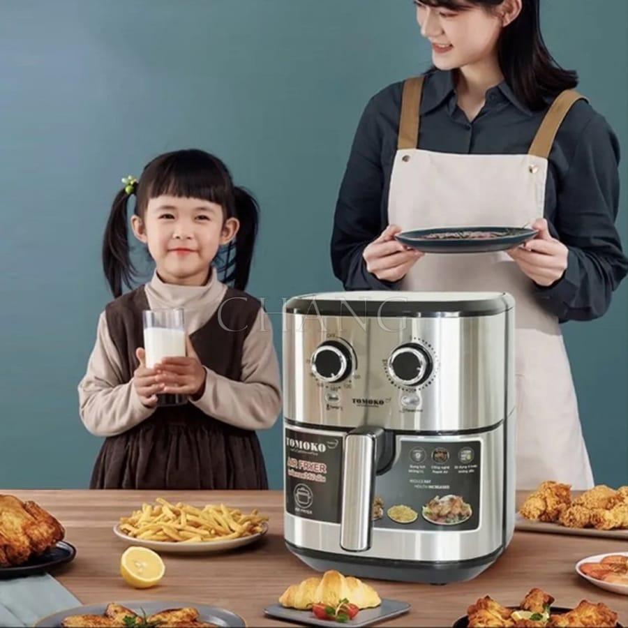 Nồi Chiên Không Dầu Dung Tích Lớn TOMOKO 9L Thái Lan An Toàn Sức Khỏe