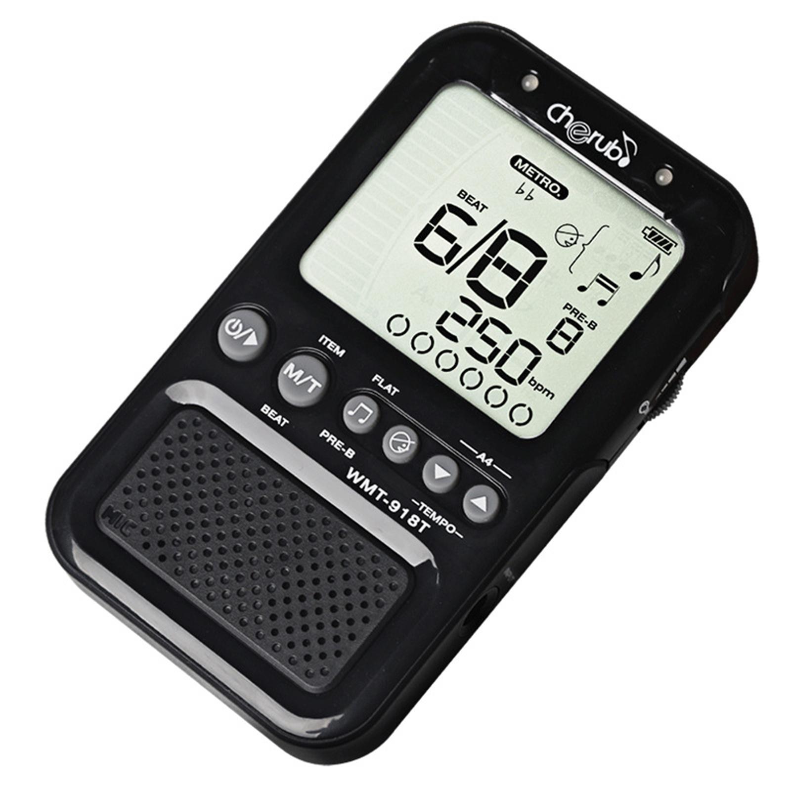 Metronome Tuner Guitar Piano Metronome for All Instruments Trumpet Chromatic