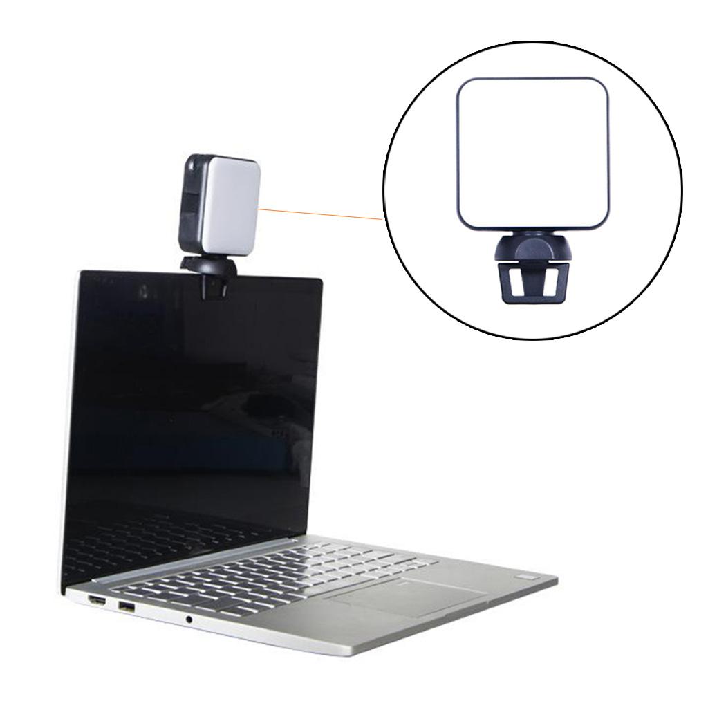 Makeup Video Conference Light Vlog Kit for Computer Laptop Light Black