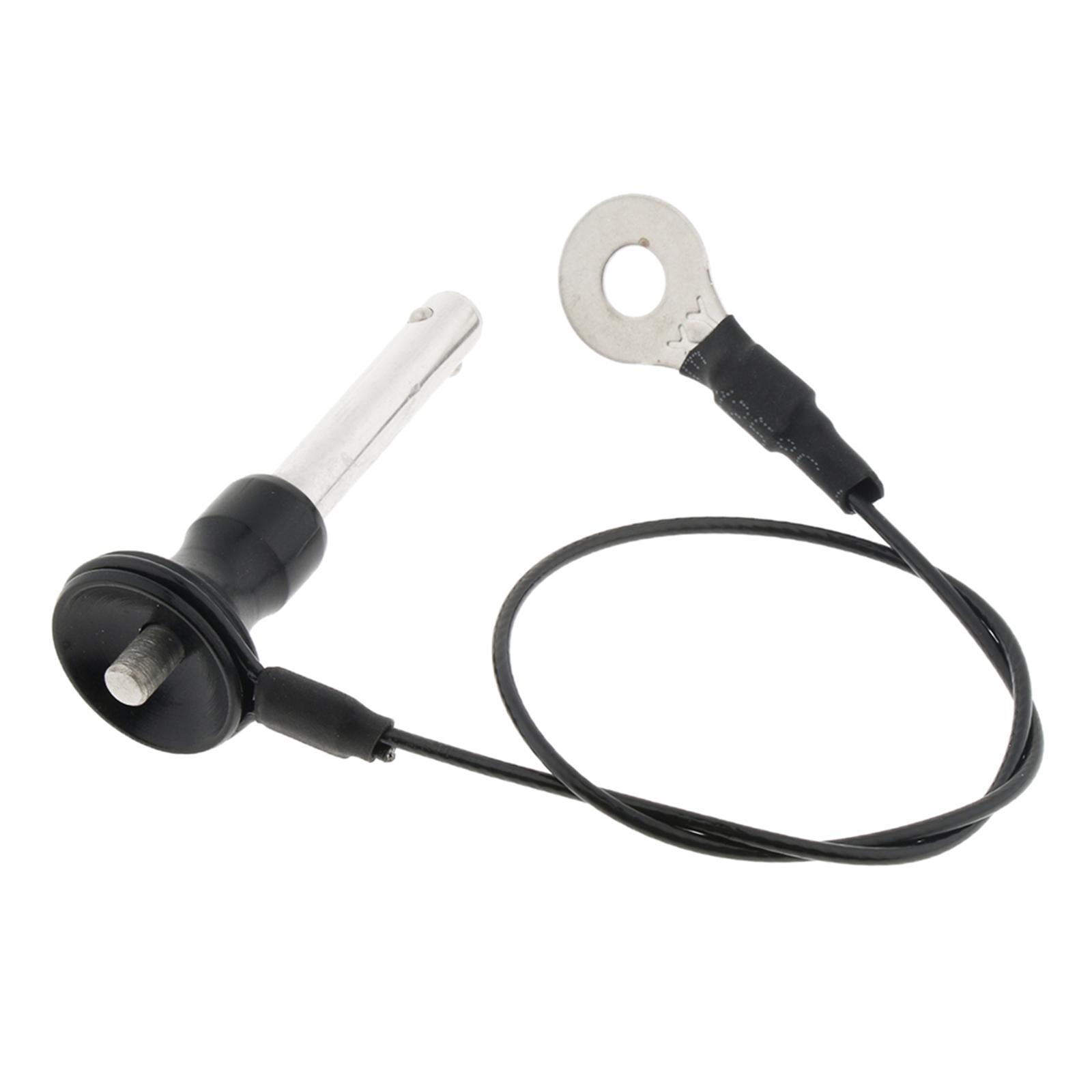 4 Pcs Premium Stainless Steel Quick Release Pin Ball Lock Push Button Pins, 8mm, 20mm