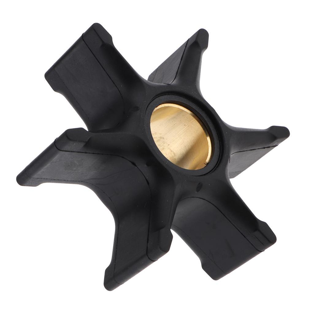 Rubber Water Pump Impeller Marine Impeller for  HJB-O-119, Black