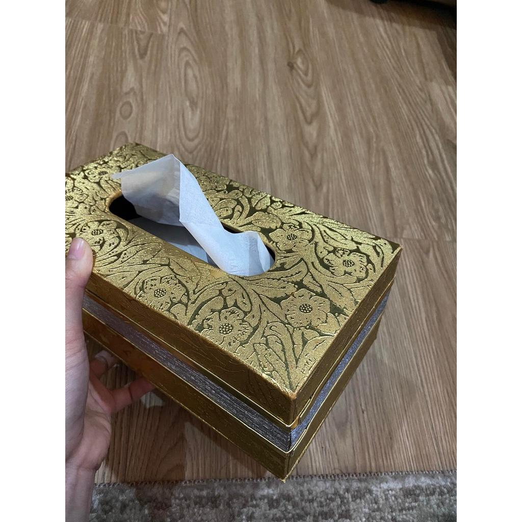 Hộp đựng giấy chữ nhật cao cấp