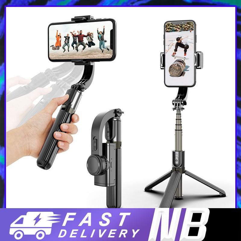Tay Cầm Chống Rung Gimbal L08 Có Bluetooth - Có Chân Đỡ Tự Đứng |Dũng 1
