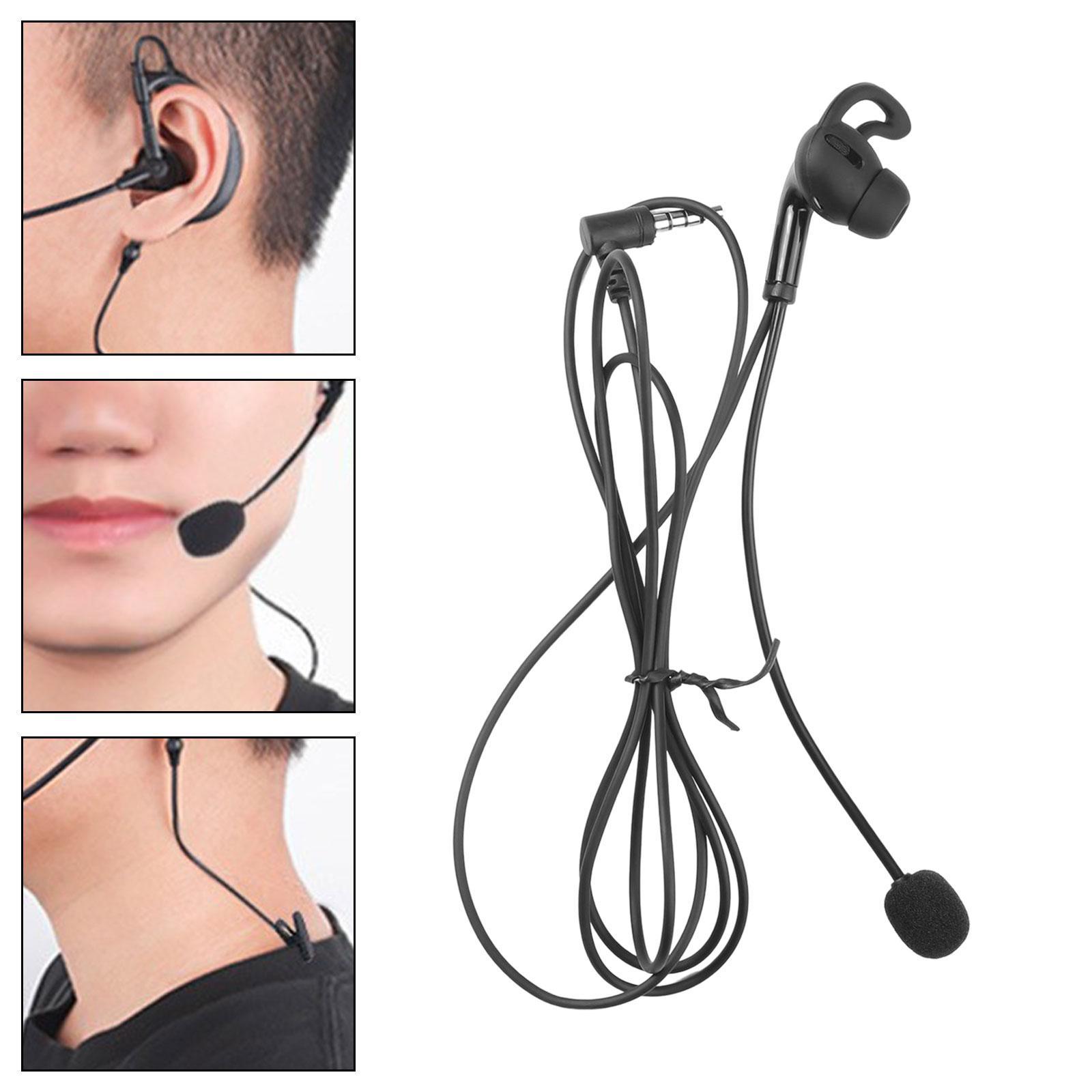 Referee Single Ear Earphone Wired USB Earphones for Sports Smartphone Driver
