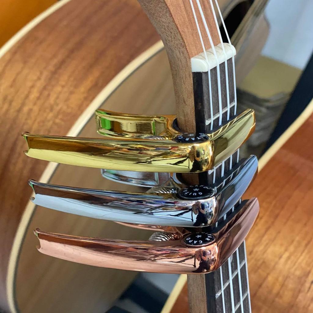 CAPO UKULELE ROCK MUSIC VÀNG GOLD / SILVER / HỒNG ROSE GOLD