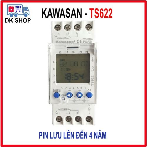 Công Tắc Hẹn Giờ Tự Động Kawasan TS622 - Thanh Ray - An Toàn - Thông Minh - Chính Hãng - Bảo Hành 24 Tháng - Giá rẻ