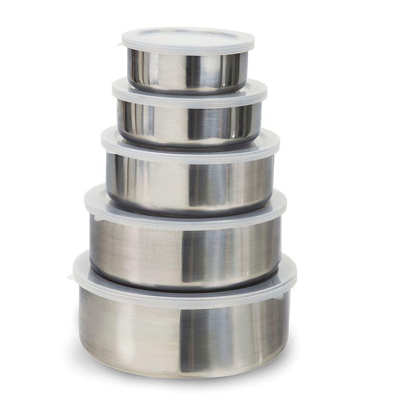 Bộ Cà Mèn Giữ Nhiệt Inox 5 Món Có Nắp - Giao Hàng Toàn Quốc