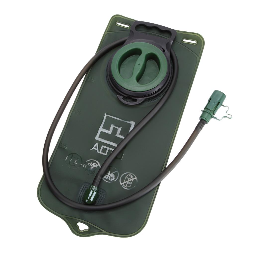2L Hydration System Water Bag Pouch Backpack Bladder Cycling Hiking Outdoors