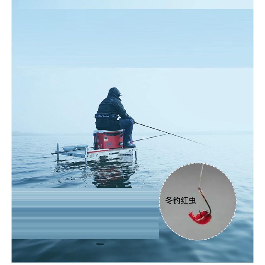 Mồi Câu Cá,Mồi Câu HUA Giun Đỏ Sanmi Fishing -siêu nhạy tăng khả năng dẫn dụ siêu cấp HUA-24