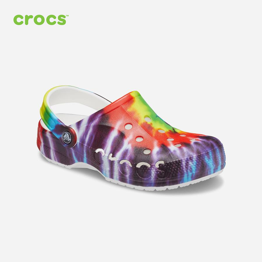 Giày lười unisex Crocs FW Baya Clog U Tie Dye Multi - 206883-90H