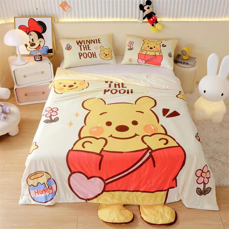 Chăn 150cmx200cm Cho Bé Cute Mềm Mát Thun Lạnh