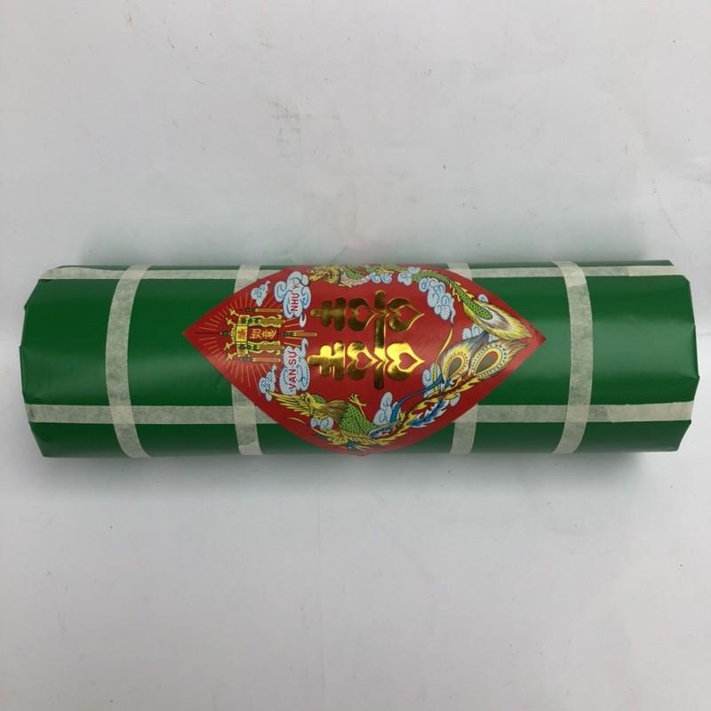 Mô hình bánh Tét cỡ lớn 30cm đường kính 10cm trang trí Tết