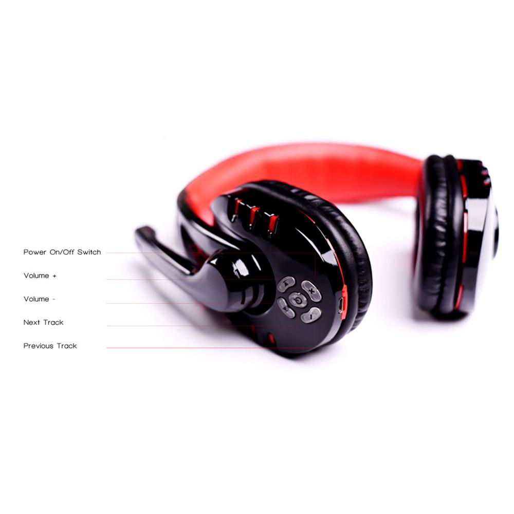 Tai Nghe Không Dây Bluetooth Với Micphone Tai Nghe Bass Tai Nghe Nhạc Dành Cho PS4 Play Station 4 Máy Tính Chơi Game Trò Chuyện Máy Tính