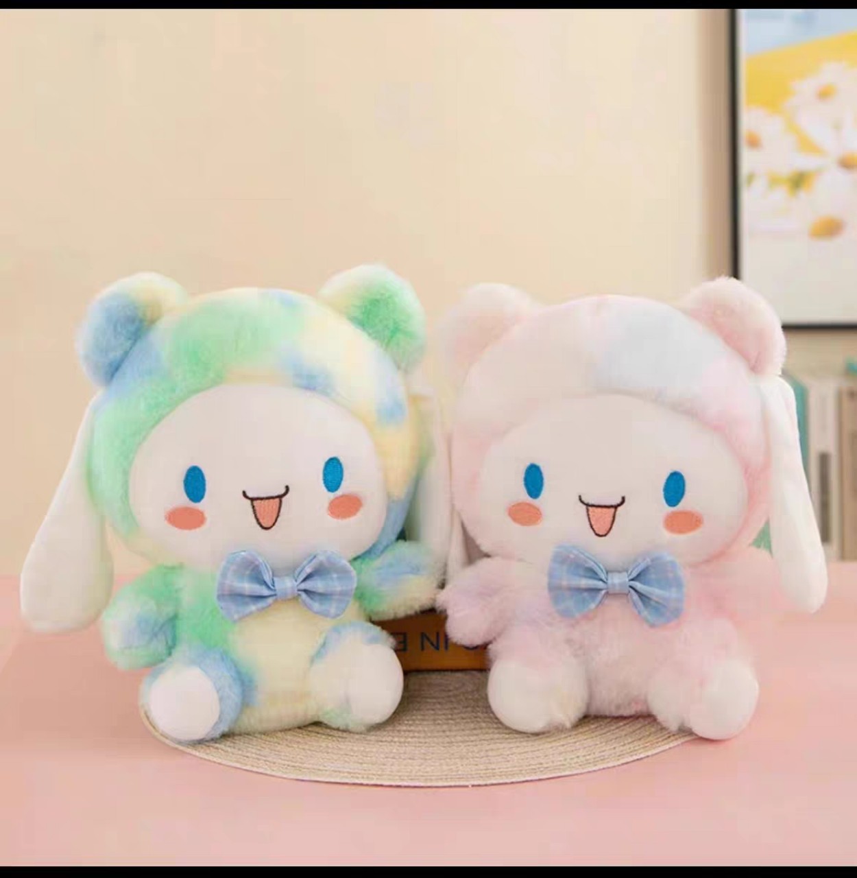 Gấu Bông Sanrio Hình Kuromi Melody CinnaNhiều Màu Dễ Thương Nhỏ Đẹp Vải Mềm Mịn 25cm Quà Tặng Đáng Yêu