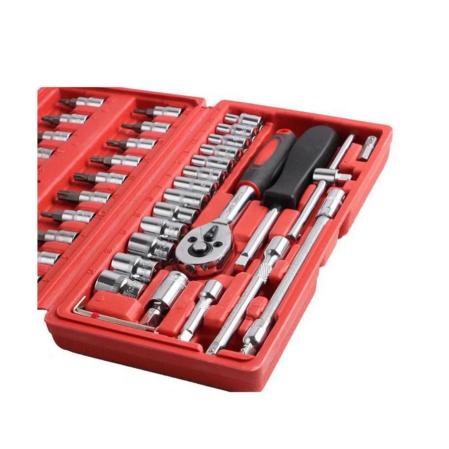 Bộ Tuýp 1/4" INCH 46 Món Litigold Đa Năng - Nhiều Món, Dễ Dàng Sử Dụng