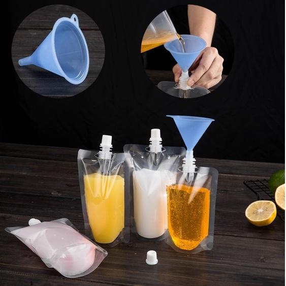 Túi Có Nắp Vặn Túi Có Vòi Đựng Chất Lỏng, Túi Đựng Sữa Có Nắp