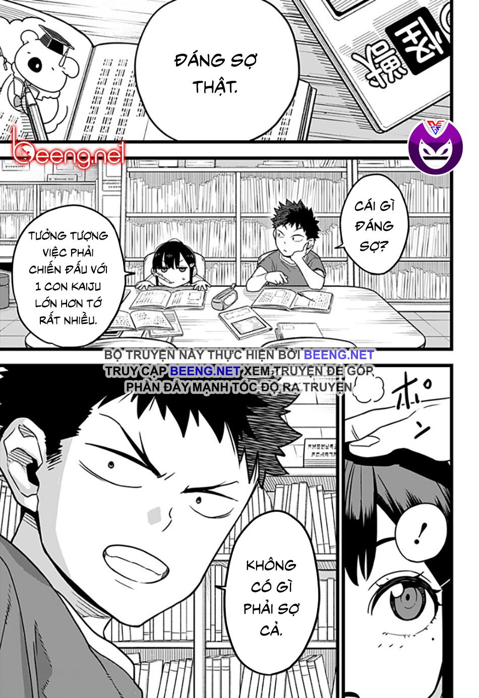 hôm nay - tôi hóa kaiju chapter 2 1