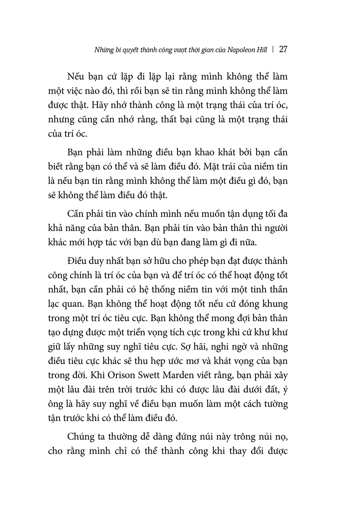 Những bí quyết thành công vượt thời gian của Napoleon Hill - SG