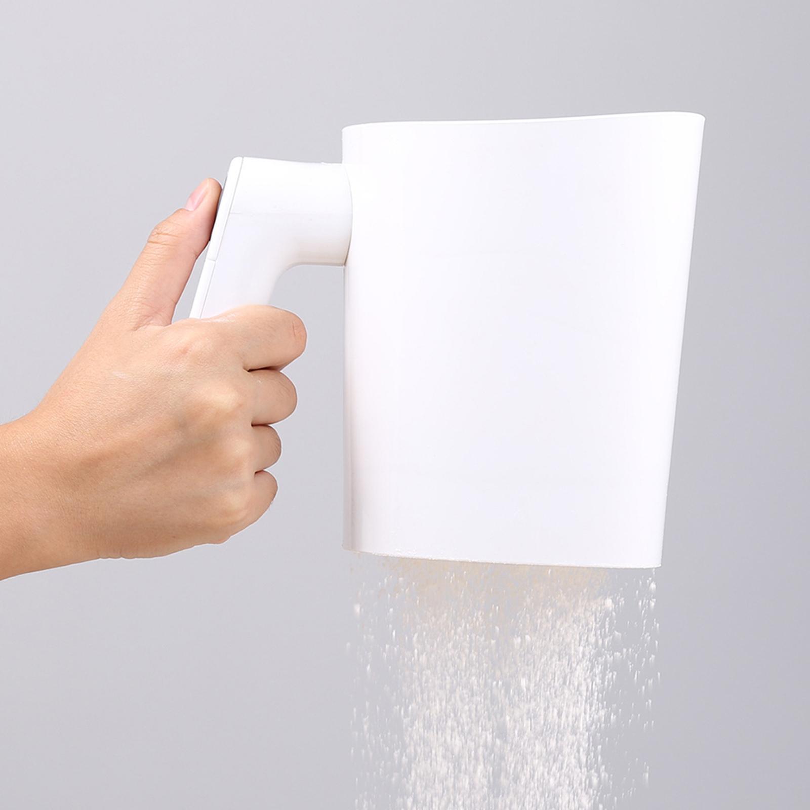 Battery Operated Flour Sifter Icing Sugar Strainer for Kitchen Pastry Tool