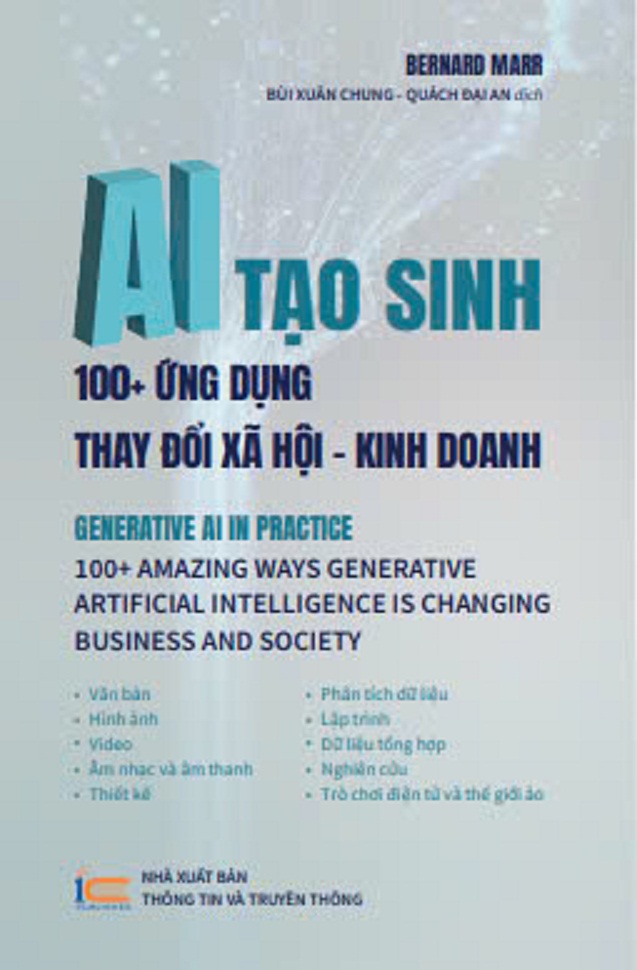 AI tạo sinh: 100+ ứng dụng thay đổi xã hội - kinh doanh
