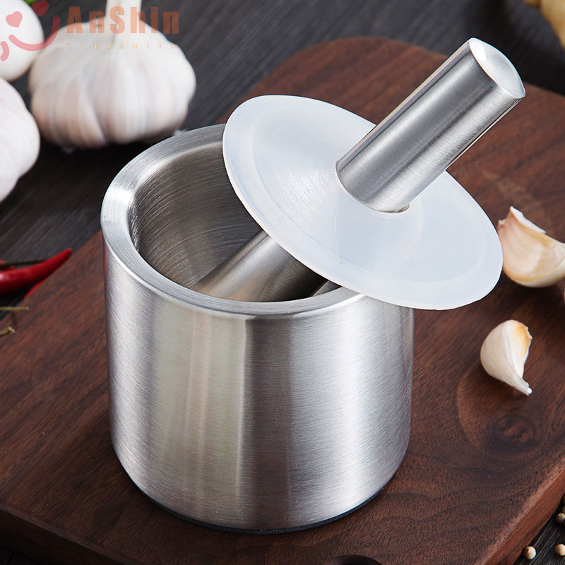 Cối chày Inox 304 cao cấp AnShin