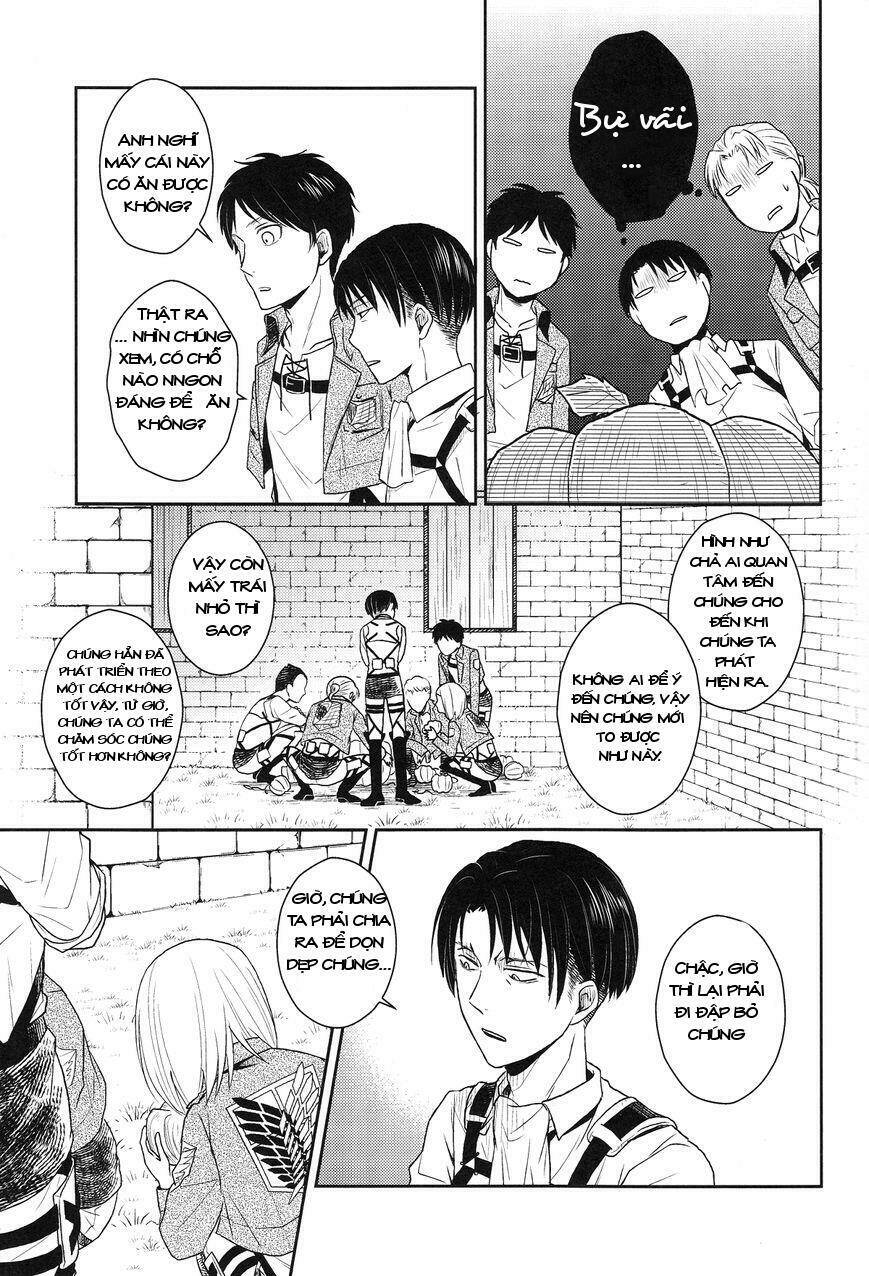 doujinshi về đội trưởng levi: hóa trang chapter 1 6