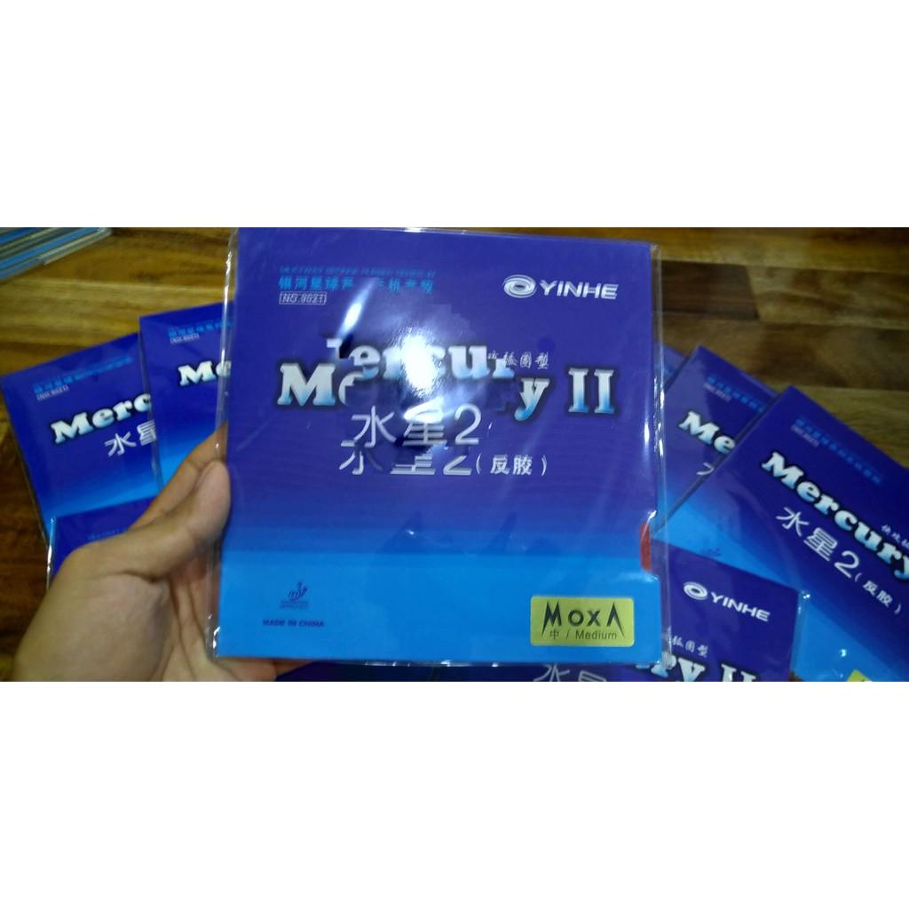 Mặt vợt bóng bàn Yinhe Mercury 2 mua hai mặt tặng kèm keo sữa