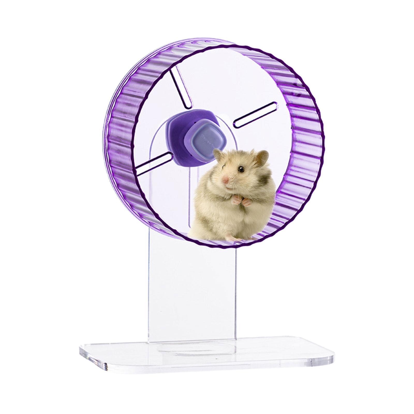 Hamster Exercise Wheels Round Small Pets Sports Toys Hamster Accessories Quiet for Dwarf Other Small Animals Rat Mice Gerbils