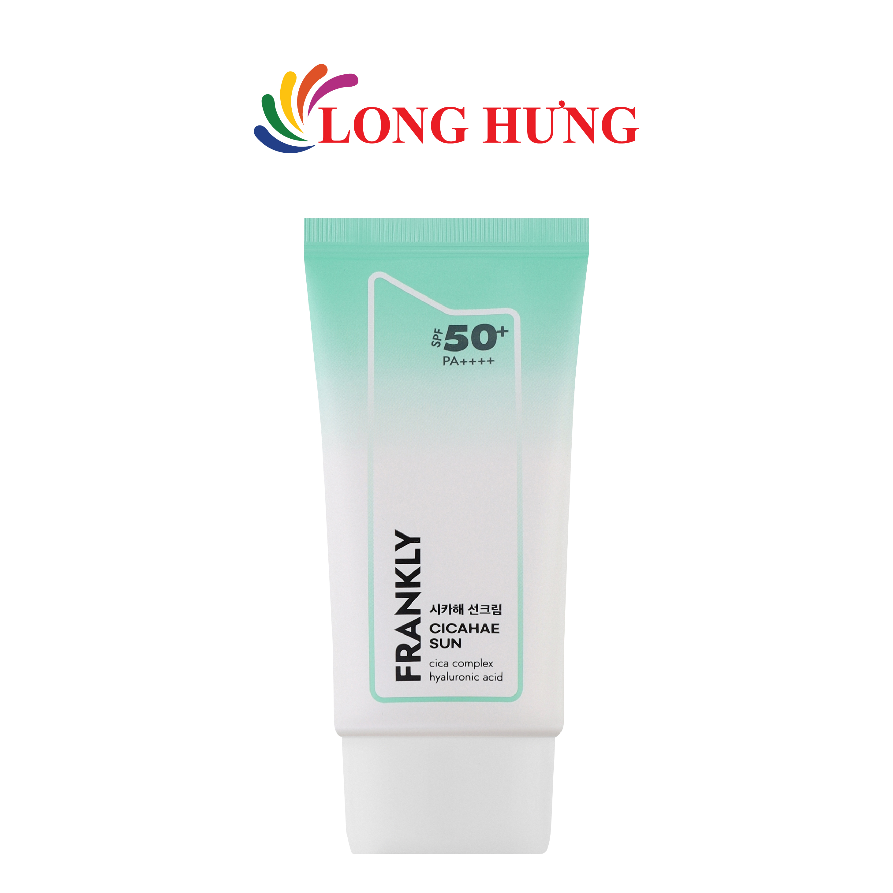 Kem chống nắng phục hồi làm dịu cho da nhạy cảm Frankly CicaHae Sunscreen SPF 50+ PA++++ (50ml) - Hàng chính hãng
